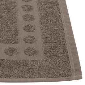 Piso Atoalhado Para Banheiro 100% Algodão Havan Casa - Taupe Verona