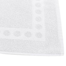 Piso Atoalhado Para Banheiro 100% Algodão Havan Casa - Branco Wave