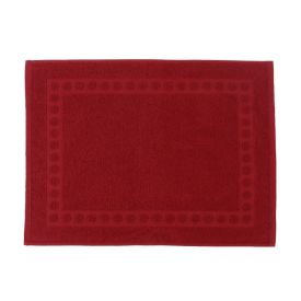 Tapete Piso Atoalhado para Banheiro 100% Algodão Havan Casa - Malva Roma