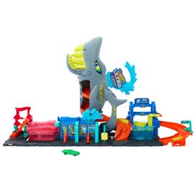 Pista Lava-Rápido Mega Tubarão Hot Wheels City - HTN82