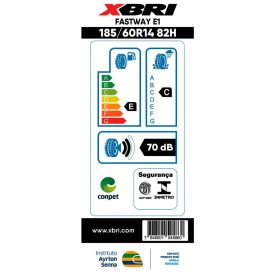 Pneu Fastway E1 Xbri 185/60 R14 82H - Radial