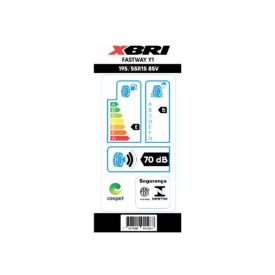 Pneu Xbri Fastway Y1 195/55 R15 85V - Preto
