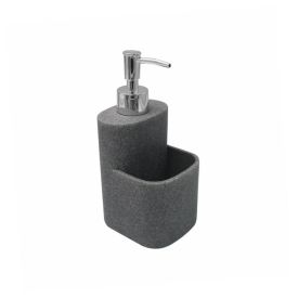 Porta Detergente Com Espaço Para Esponja Havan Casa 240 Ml - Cinza