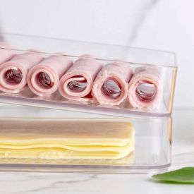 Porta Frios Duplo Clear - Transparente 