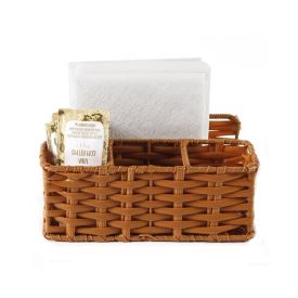 Porta Guardanapos E Sachês Bambu Havan Casa - 16cm