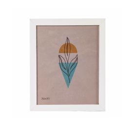 Porta Retrato De Madeira Bw Quadros 20X25cm - Branco