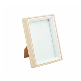 Porta Retrato Em Mdf Lyor 15X20 Cm - Bege