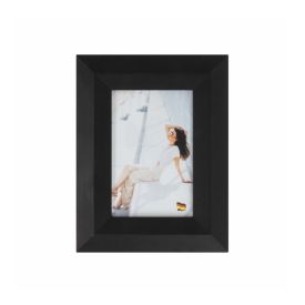 Porta Retratos De Plástico Bw Quadros 15X21 Cm - Preto