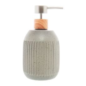 Porta Sabonete Líquido Granilite Lines Coliseu 430Ml - Cinza