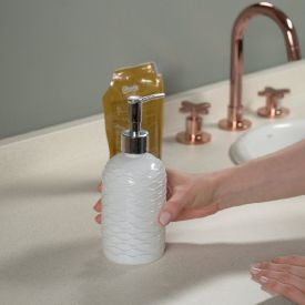 Porta Sabonete Líquido Premium 450Ml Uz - Branco