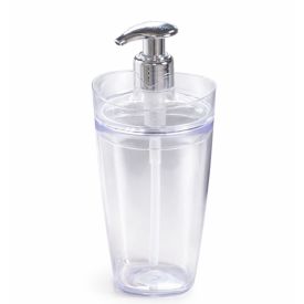 Porta Sabonete Líquido Tule News Martiplast - Transparente