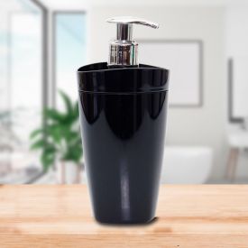 Porta Sabonete Líquido Tule News Martiplast - Preto