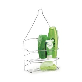 Porta Shampoo Duplo Em Aço Cromado Para Pendurar Arthi