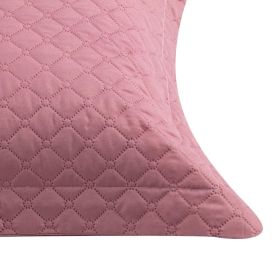 Porta Travesseiro Matelado Microfibra Havan Casa 1 Pç - Rosa Blush