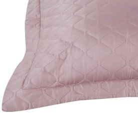 Porta Travesseiro Matelado 55X80 Cm Havan Casa 1 Pç - Rosa Velho