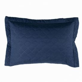 Porta Travesseiro Microfibra Napoli Havan Casa - Azul Oceano