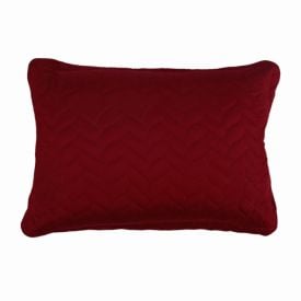 Porta Travesseiro Napoli Matelado 50Cm X 70Cm Havan Casa - Bloodstone