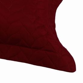 Porta Travesseiro Napoli Matelado 50Cm X 70Cm Havan Casa - Bloodstone