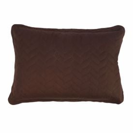 Porta Travesseiro Napoli Matelado 50Cm X 70Cm Havan Casa - Marrom