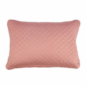 Porta Travesseiro Napoli Matelado 50Cm X 70Cm Havan Casa - Rose 2