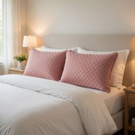 Porta Travesseiro Napoli Matelado 50Cm X 70Cm Havan Casa - Rose 2