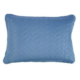 Porta Travesseiro Napoli Matelado 50Cm X 70Cm Havan Casa - Azul 2
