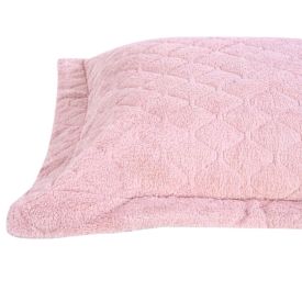 Porta Travesseiro Plush Provence Havan Casa - Rosa Tule