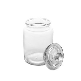 Pote De Vidro Com Tampa Arena Lyor 750 Ml - Transparente