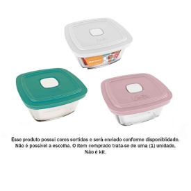 Pote De Vidro Com Tampa Facilita Vap Marinex 500Ml - Sortidos