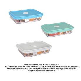 Pote de Vidro com Tampa Facilita Vap Marinex 750Ml - Sortido
