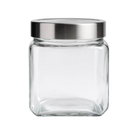 Pote De Vidro Hermético Quadrado 1 Litro - Havan Casa