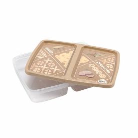 Porta Frios Decorado 2 Divisórias Plasútil - Retro