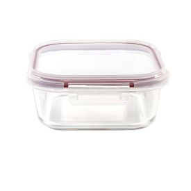 Pote Hermético Quadrado Havan Casa 1,2 Litros - Vidro Transparente 