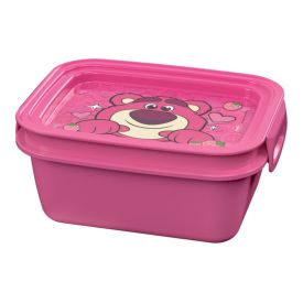 Pote Marmita com Trava Lotso Plasútil 630Ml - Rosa