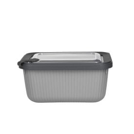 Pote Retangular Camerata Havan Casa 1,500Ml - Cinza