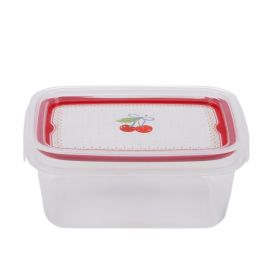 Pote com Trava Cereja Plasútil 910Ml