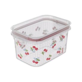 Pote com Trava Cereja Plasútil 1,2 Litros