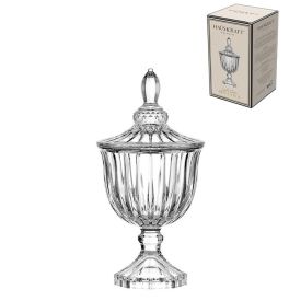 Bomboniere de Vidro Melina Hauskraft 24,5Cm - Transparente