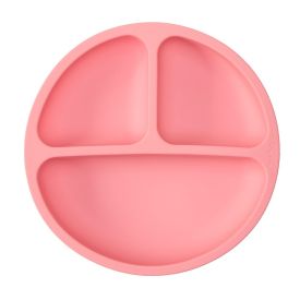 Pratinho De Silicone Com Ventosa Buba - Rosa Claro