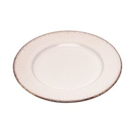 Prato De Sobremesa Linear Lyor 20 Cm - Branco