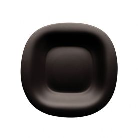 Prato De Sobremesa Lyor Opalino Carine Black 19Cm - Preto