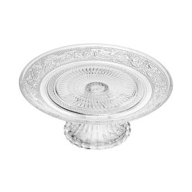 Prato Para Bolo Com Pé Angel 18Cm Lyor - ANGEL