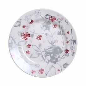 Prato Raso Donna Clara Havan Casa 24Cm - Flores