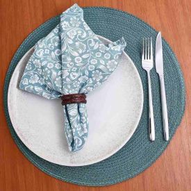 Prato Raso Ivy Bege Havan Casa 27Cm - Cerâmica