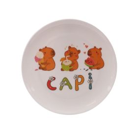 Prato Raso Melamina Capivara Havan Casa - 20Cm