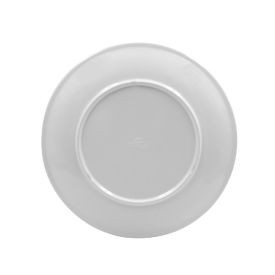 Prato Raso Melamina Diamond Havan Casa 25Cm - Branco
