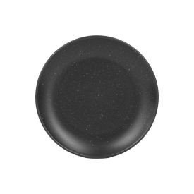 Prato Raso Reativa Dubai Havan Casa 25Cm - Preto 