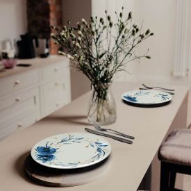 Prato Raso Tramontina De Porcelana 28Cm - Ana Flor