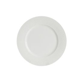 Prato Sobremesa Porcelana Valência Havan Casa 20Cm - Branco