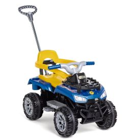 Quadriciclo Carro Cross Up Pedal e Passeio Calesita - Azul